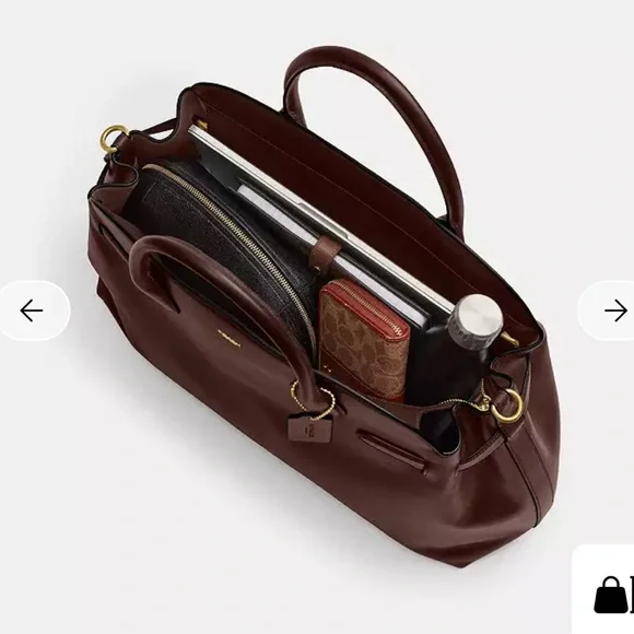 Coach Soft Empire 48 Maple Tote - Picture 2 of 4